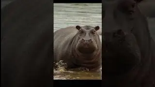 Now vs Millions year back | Hippopotamus |#shorts #short #animals #wildlife #youtubeshorts