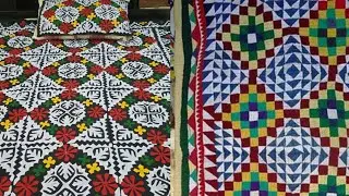 Patchwork Beautiful Quilt Design New Image/Sindhi Ralli Design Top Ideas