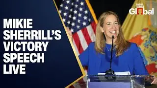 LIVE: Mikie Sherrill Delivers Victory Speech After Winning New Jersey Governor&rsquo;s Race