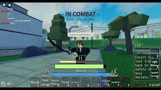 Awakening My First Shikai On Soul War Roblox Bleach game