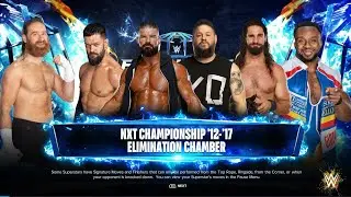 Elimination Chamber Match for The Vintage NXT Championship featuring Finn Balor and Sami Zayn 