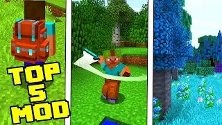 TOP 5 MOD MIGLIORI DI MINECRAFT ITA