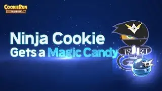 Ninja Cookie gets a Magic Candy!