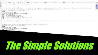 Tutorial - create an Oracle database sql baseline
