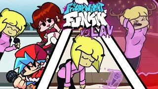O mod mais fofo que eu j&aacute; joguei!!(Vs. Lav: Frostbite Frenzy) FRIDAY NIGHT FUNKIN