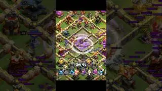 SUPER ARCHER BLIMP TH17 (Clash of Clans) #clashofclans #shorts