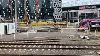 SSR P17 & P14 with the Metro IE100 Passes Through Southern Cross Station