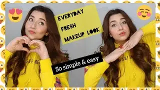 Everyday Makeup Tutorial Glowy and Fresh | Everyday Fresh Makeup Look | Simple Makeup Routines 2021