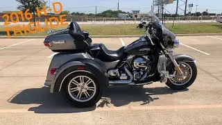 857451 2016 HARLEY-DAVIDSON TRI-GLIDE ULTRA CLASSIC - FLHTCUTG - TRIKE