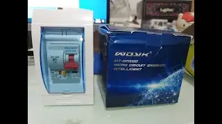 Wifi Micro circuit breaker unboxing & preview