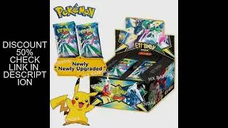 30 Bag Pokemon Anime Game Elf Card Luxury Pet Card Collection Exchange Gift Box Card Toys Children'S
