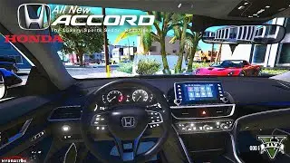 🔥 POV 2020 Honda Accord 2.0T Sport Test Drive - GTA V (Graphics MOD) ASMR