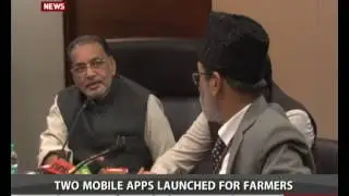 Two mobile apps launched for farmers
