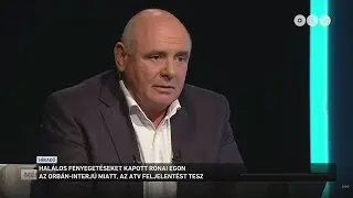 Hal&aacute;los fenyeget&eacute;seket kapott R&oacute;nai Egon