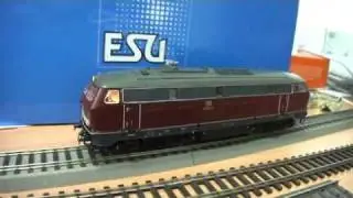 ESU BR 215 ,sound and smoke test