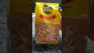 🥰first crop suji pasta ☺quickly & tasty semolina  pasta recipe😘#shortvideo #youtubeshorts #shorts