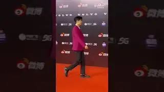 Xiao Zhan today on red carpet weibo night 2022 ❤️ #xiaozhan #xiaozhan肖战 #weibo