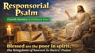 PSALM: Blessed are the poor in spirit; the kingdom of heaven is theirs!