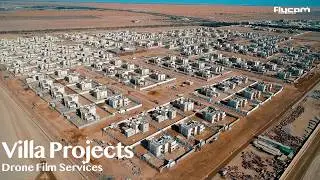 Construction site aerial photography and videography