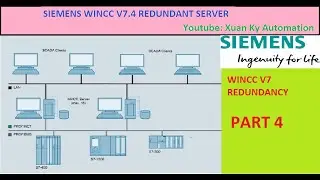 Part 3: Siemens Wincc V7 Redundancy configuration, Hướng dẫn cấu hình redundancy cho wincc V7