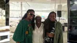Tuanni Hosted Gabrielle Union and Dwayne Wade in Cape Town