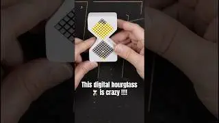 This unique 3d printed digital hourglass I though was a scam 🤔😅 