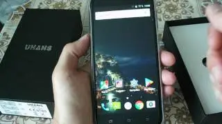 uhans a6 смартфон с большой батареей куплен на everbuying