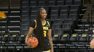 New Iowa women's basketball players prep for sold out Carver-Hawkeye Arena