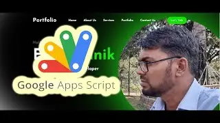 Create Website with Google Apps Script - Free Source Code (No.01)
