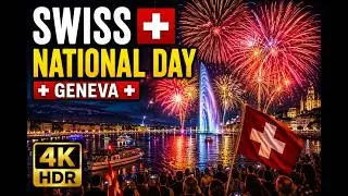 Geneva Fireworks: A Stunning Swiss National Day Celebration 🇨🇭