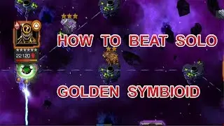 GOLDEN SYMBIOID SOLO (epic  blood and venom symbiomancer)  marvel contest of champion