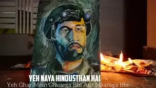 Uri- Painting Vicky Kaushal ||Uri: The Surgical Strike ||
