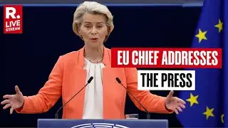 Brussels LIVE: EU Chief Ursula von der Leyen Holds Press Briefing After Attending WEF In Davos