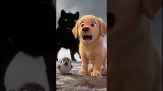 Subscribe! To help Doggie and the Bird escape! #cute #animals #nature