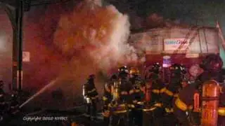 FDNY Brooklyn, NY 1/31/2010 3 Alarm Fire Kings Highway - McDonald Ave.