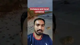 instance and local variables 