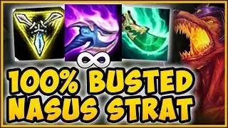WTF! SHOJIN NASUS = NO COOLDOWN ON NASUS Q?? NO CD NASUS SEASON 9 TOP GAMEPLAY! - League of Legends