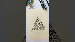 DIY | Doodle Triangle #myartsight