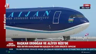RİZE-ARTVİN HAVALİMANI AÇILIŞ-AHAber