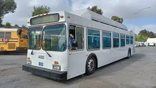 LA Charter Bus Lines 2001 New Flyer C40LF #4000