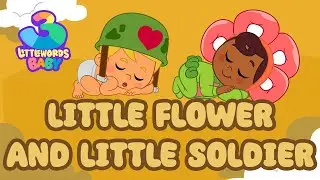 Little Flower Little Soldier (Brown Noise) - 3 Little Words Baby | Deep Comforting Music For Babies