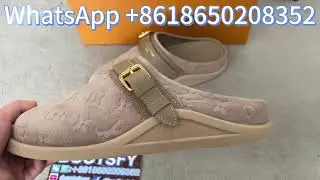 Unboxing LV To Go Flat Comfort Clog 1AHLVY | LV Luxury Slip-On Clogs
