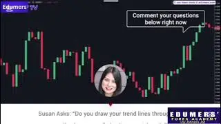 Lesson 4: Knowing how to use Trendlines in Forex Trading as a strategy on our Edumers' Forex Academy