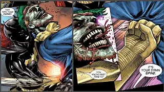 Batgirl Breaks Joker's Spine, Kidney & Liver For Destroying Her Life