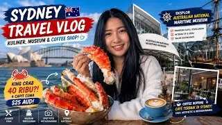 Jalan-jalan di Sydney: Nyobain King Crab cuma idr 40.000😱, Ke Australian National Maritime Museum