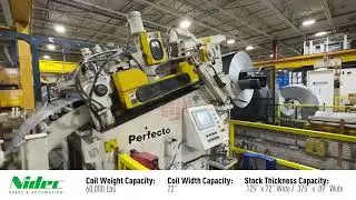 Used Perfecto 60,000 lbs. Coil Feed Line