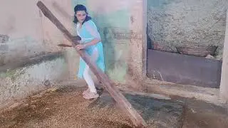 New cleaning vlog by village girl #cowmilking #goatmilkingvideo #cleaningroutine #villagelife#desi 