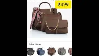 Trendy fashionable handbag for women||best quality| best gift for ur mom or sister|Link in  comments