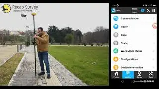 Δέκτης e-survey E600 με MEMS (IMU) - Recap Survey