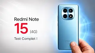 Xiaomi Redmi Note 15 (4G) 2026 - Test Complet